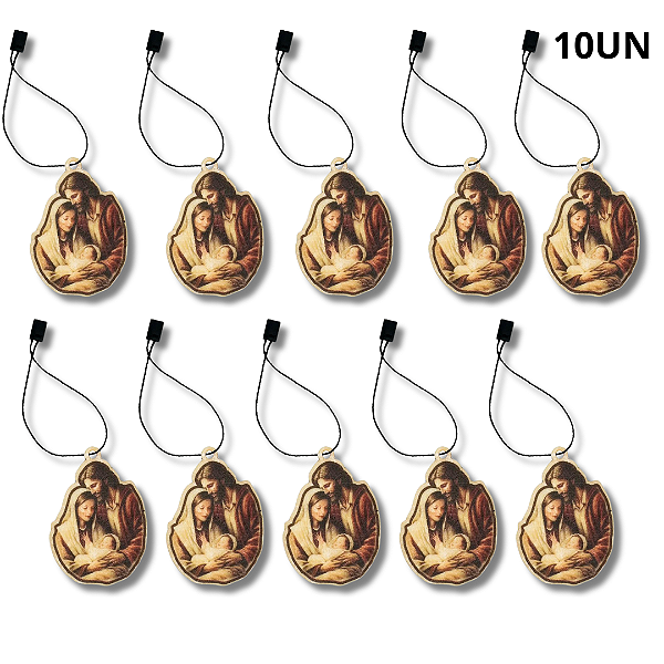 Kit 10 Aromatizante da Sagrada Família - Aroma Chiclete