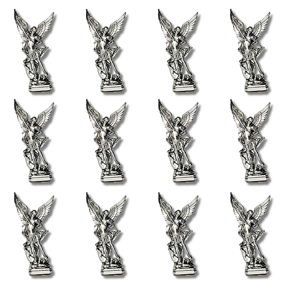 Kit com 12 Imagem de São Miguel Arcanjo para Painel - Atacado