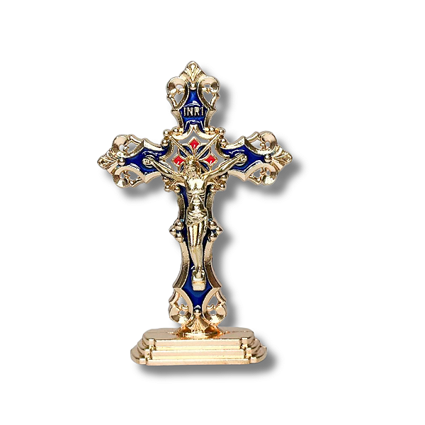 Kit com 12 Cruz Estilizada para Painel de Carro (Cores Sortidas) - Atacado