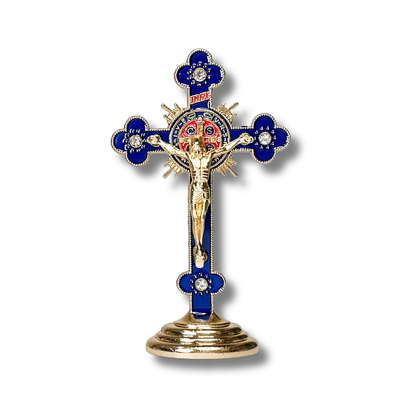 Kit com 12 Cruz Ornamentada para Painel de Carro (Cores Sortidas) - Atacado