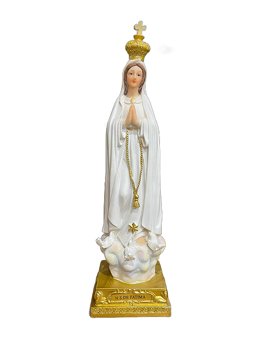 Imagem de resina N S DE FÁTIMA 30CM