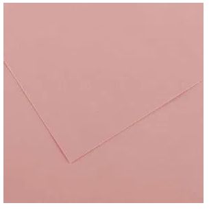CANSON VIVALDI ROSA CLARO 50X65 180G