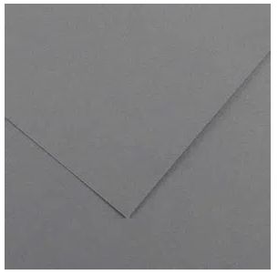 CANSON VIVALDI CINZA ESCURO 50X65 180G