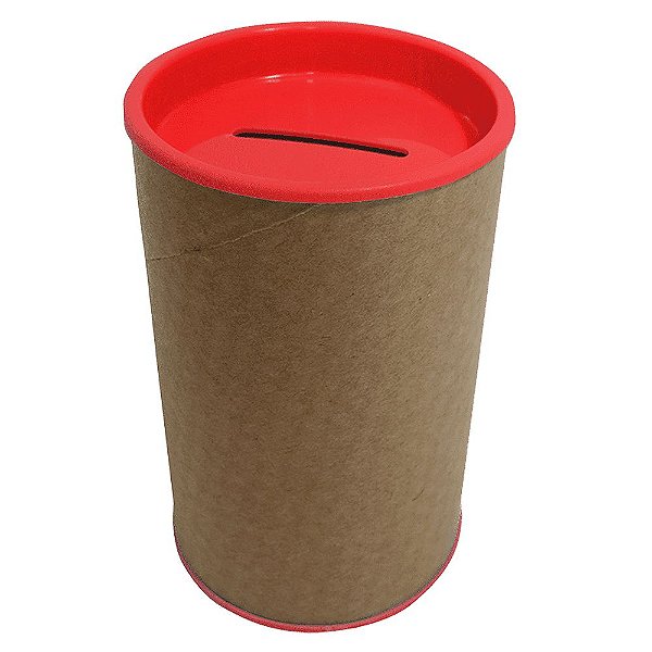 COFRINHO DE PAPEL - VERMELHO C/ 6 UND