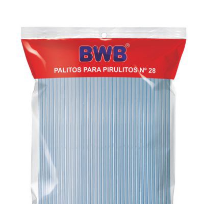 PALITOS PARA PIRULITO GRANDE - CRISTAL C/ 50 UND