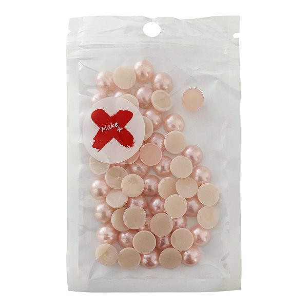 PEDRA DEC - MEIA PEROLA 10MM - 17 GR - ROSE