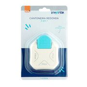 FURADOR DE PAPEL - 3 EM 1 - CANTO ARREDONDADO - BLISTER C/ 1 UN