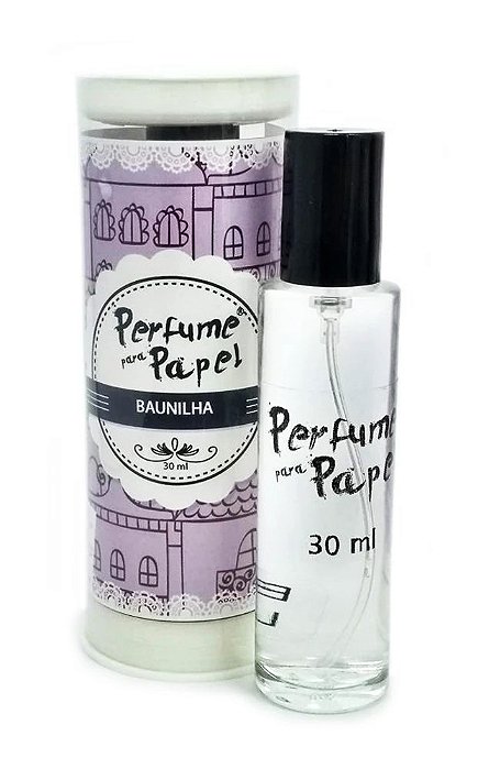 Perfume para Artesanato e Papelaria - BAUNILHA 30 ml
