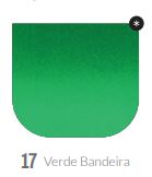 FITA DE CETIM n.01 - 10m 07mm - 17 VERDE BANDEIRA