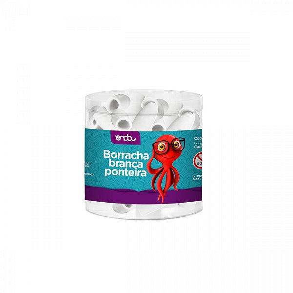 BORRACHA BRANCA PONTEIRA - 1 UND