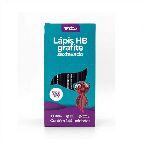 LAPIS HB GRAFITE REDONDO - 1 UND