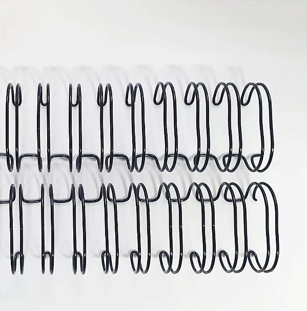 WIRE-O 1' PRETO 200 FLS