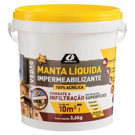 GARIN MANTA LIQUIDA PREMIUM BRANCA 3.6KG