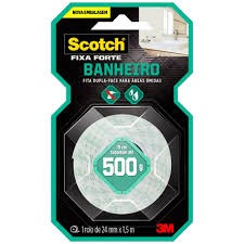 FITA DUPLA FACE 3M BANHEIRO 24MMX1.5MT