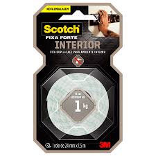 FITA DUPLA FACE 3M 24MMX1.5MT INTERNA