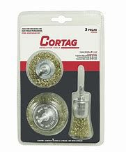 CORTAG JG DE ESCOVA P/FURADEIRA C/3 PCS