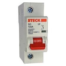 STECK DISJ.DIN A UNIPOLAR C-100 AMP