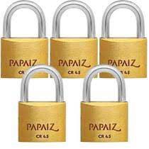 PAPAIZ CADEADO 45MM KA1 C/05
