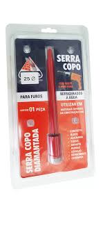 PYRAMID SERRA COPO DIAMANTADA C/HASTE E PINO GUIA 053MM