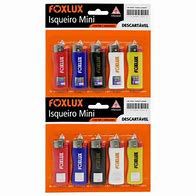 FOXLUX ISQUEIRO MINI CARTELA C/10