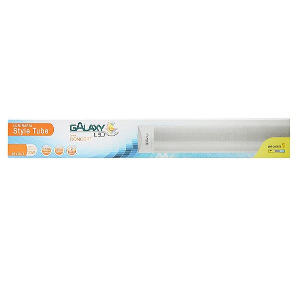 GALAXY LUMINARIA STYLE TUBE 36W 6500K 120CM BIVOLT