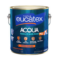 EUCATEX TINTA ESMALTE BASE AGUA 3.6L BRANCO ACETINADO