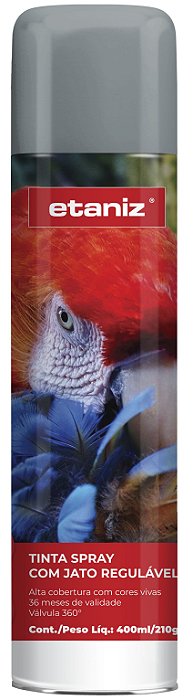 ETANIZ SPRAY USO GERAL ALUMINIO 400ML/210G