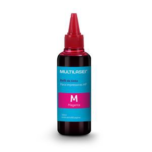 MULTILASER REFIL DE TINTA HP MAGENTA 100ML