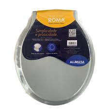 ALUMASA ASSENTO SANITARIO ROMA CINZA CLARO*
