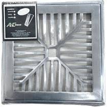 AC VENT GRELHA ALUMINIO C/SUPORTE B 20X20