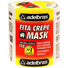FITA CREPE ADELBRAS MASK-710 18MMX50MT*
