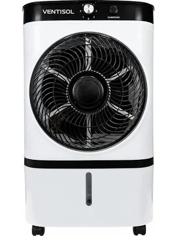 VENTISOL CLIMATIZADOR CLI09 BRANCO/PRETO 9LTS 65W 127V*