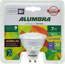 ALUMBRA LAMP.DICROICA LED GU10 6500K BIVOLT
