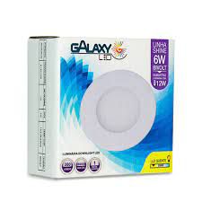 GALAXY LUMINARIA LED 06W EMBUTIR REDONDA