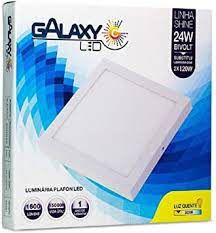 GALAXY LUMINARIA LED 24W EMBUTIR QUADRADA