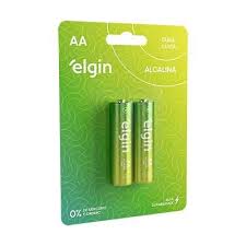 ELGIN PILHA AA ALCALINA C/2 LR06