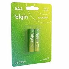 ELGIN PILHA AAA ALCALINA C/2 LR03