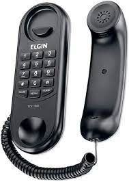 ELGIN TELEFONE C/FIO TIPO GONDOLA PRETO TCF1000