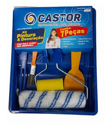 CASTOR KIT PINTURA & DECORACAO 7 PECAS 807