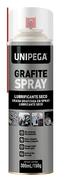 UNIPEGA GRAFITE SPRAY 300ML/150G