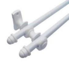 VARAO P/CORTINA 19 4.00MT BRANCO DUPLO