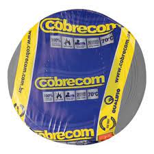 COBRECOM FIO CABINHO FLEXIVEL 6.0MM CINZA