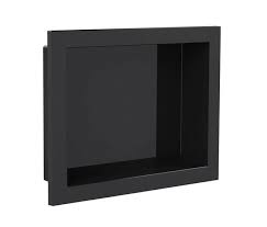 METASUL NICHO EMBUTIR 30X40CM PRETO VULCANO