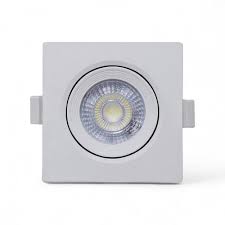 TECHLUZ SPOT LED 5W EMBUTIR QUADRADO 6500K BIVOLT