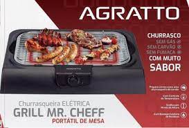 AGRATTO CHURRASQUEIRA ELETRICA CH2-01 127V