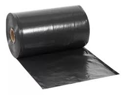 LONA PLASTICA PRETA 4X100M 30KG 090 MICRAS