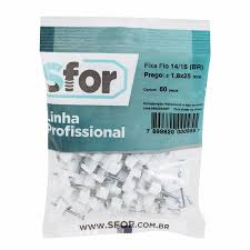 SFOR FIXA FIO D 14/16 BRANCO C/100