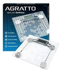 AGRATTO BALANCA DE VIDRO 180KG BL04