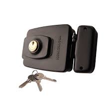 PROTECTION FECHADURA ELETRICA PRETA DUPLA PT-710P