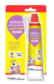 QUARTZOLIT SILICONE INCOLOR 50G BLISTER CX C/12*
